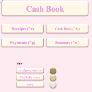 New Cash Book Ver 3.3 T