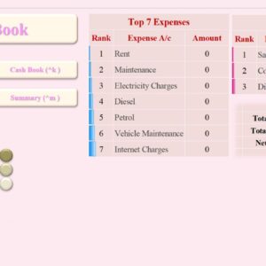 New Cash Book Ver 3.3 T