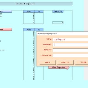 Incomes & Expenses Ver 9.1T