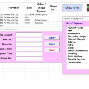Expenses Userform with Keyboard Ver 3.5 T