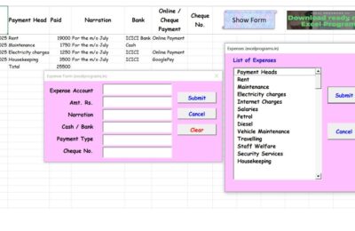 Expenses Userform with Keyboard Ver 3.5 T