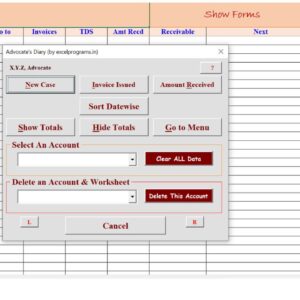 Advocate Diary Ver 9.5 TUP